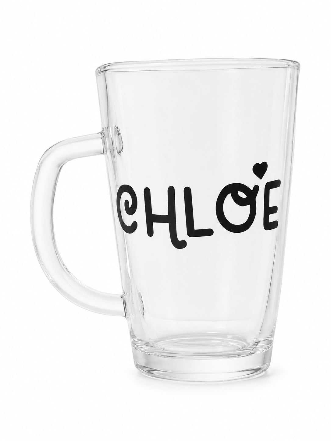 Signature Personalised Glass mug