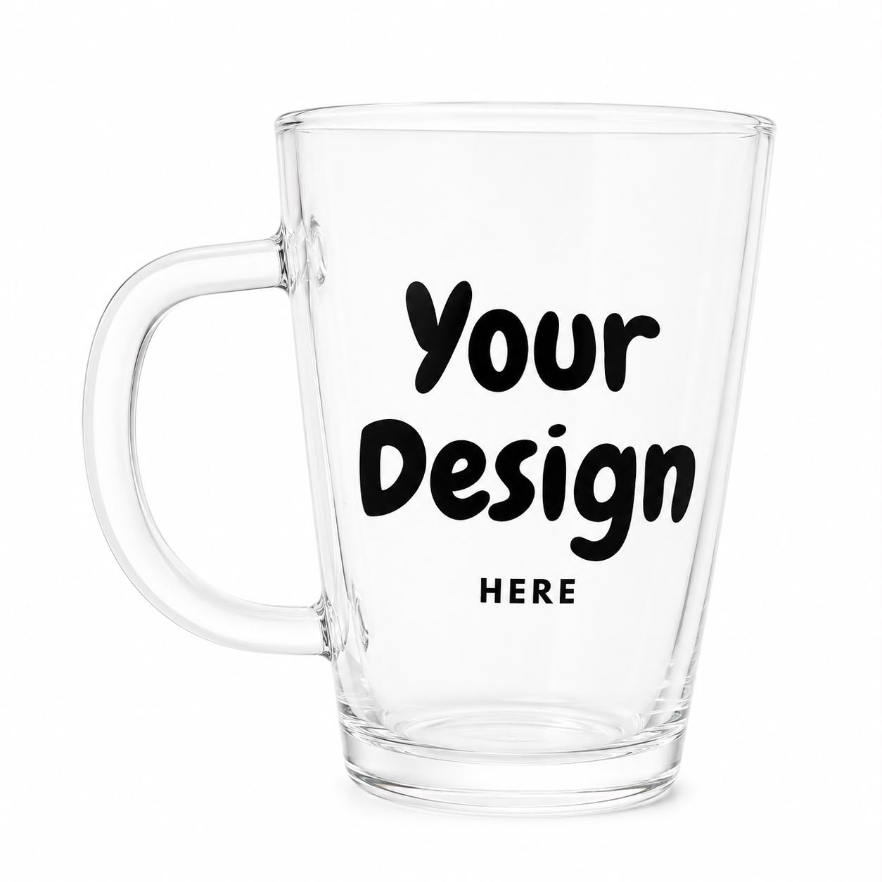 Signature Personalised Glass mug